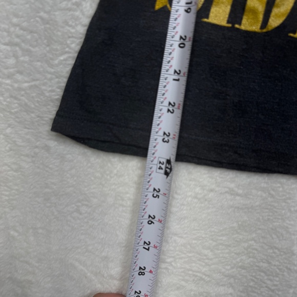 Star Wars T-Shirt Womens Size Small Gray Graphic V-Neck Mad Engine Dark Side - Picture 4 of 5